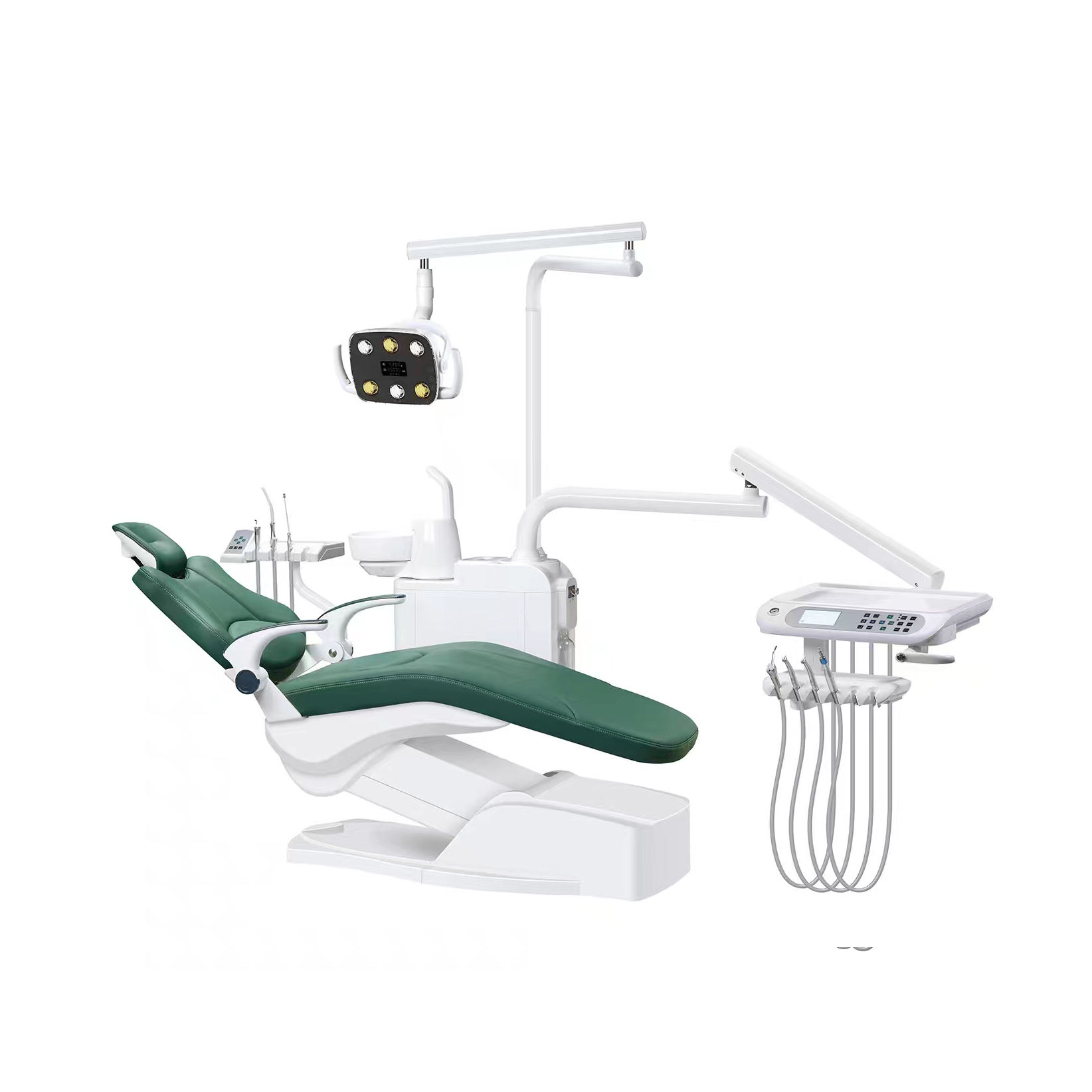 454-Durable Steel-Metal Plastic Dental Chair with Electric Microfiber Leather Treatment Bed Simple Desig.jpg